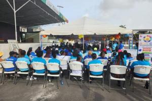 The Guyana Geology and Mines Commission proudly joined the Autism Awareness walk