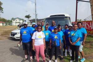 The Guyana Geology and Mines Commission proudly joined the Autism Awareness walk